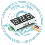 Roboocean 0-100V red digital dc voltmeter