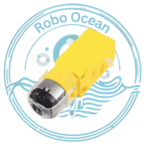 Roboocean 200 rpm double shaft bo motor