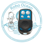 Roboocean 433MHz EV1527 Mini 4 Channel Wireless Four Button RF Remote Blue Color