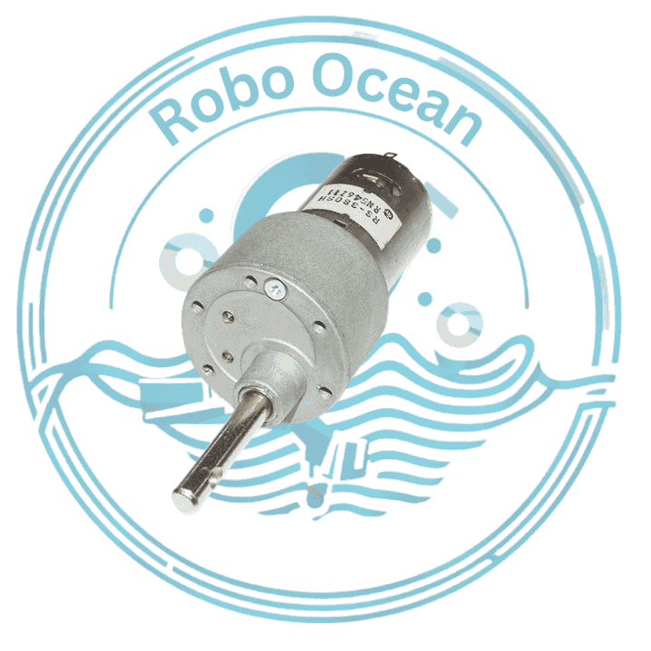 Roboocean High Torque Dc 12V 200 Rpm Gear Motor Johnson Motor