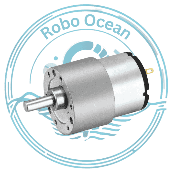 Roboocean JGB37-520 DC12V 200RPM Brushed Speed Reducer Motor Forward and Reverse Motor