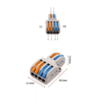 Roboocean PCT-SPL-42 4 in 2 Out Quick Wire Connector