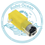 Roboocean straight shaft bo motor 200rpm