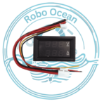 roboocean digital voltmeter and ammeter display module