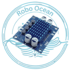 Roboocean 2x15W class d stereo audio amplfier