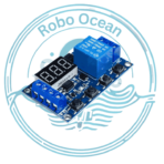 Roboocean 6-30V 1 Channel Power Relay Module with Adjustable Timing Cycle