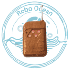 Roboocean 433mhz 4 button wirelss remote brown color
