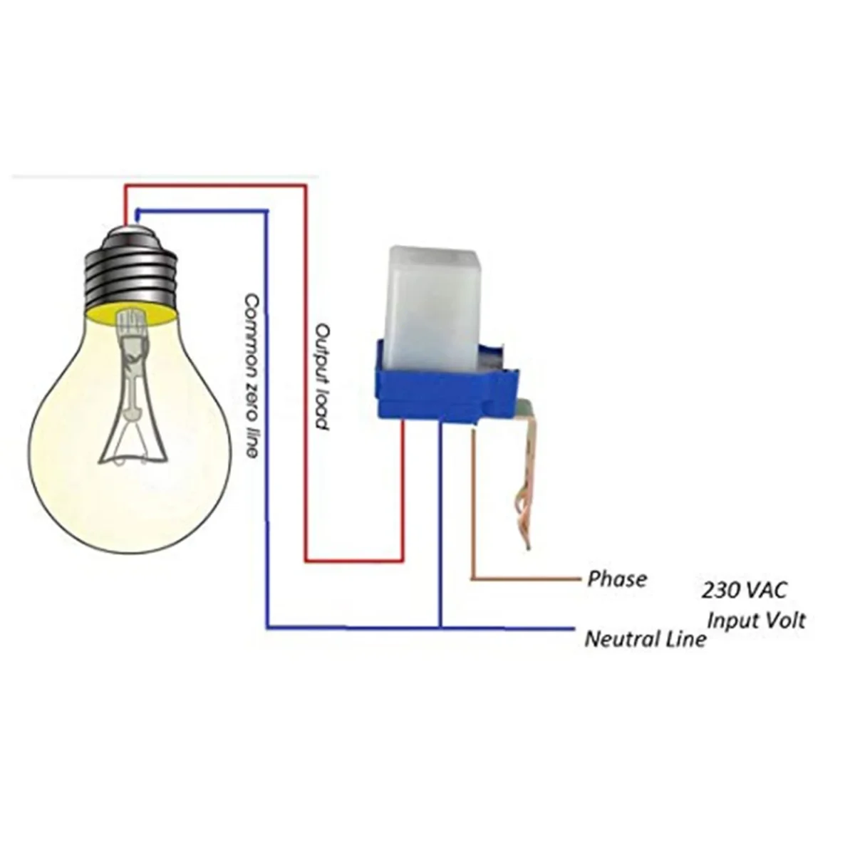Roboocean Automatic Light On Off Sensor switch circuit