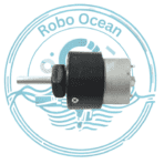 Roboocean Dc 12V 200RPM High Torque Dc Gear Motor With Micro Speed Gear