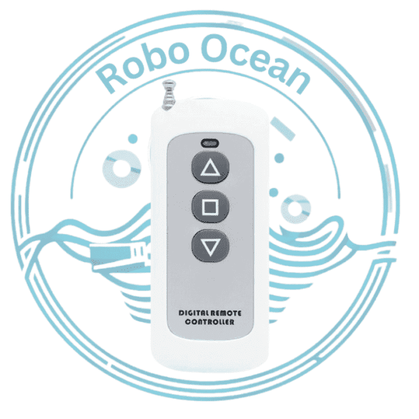 Roboocean EV1527 433Mhz 3 Button RF Remote White Wireless Remote Control