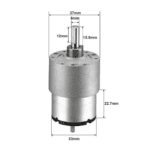 Roboocean GB37-520 dc motor 300 rpm