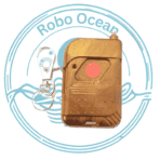 Roboocean IC2260 433Mhz 1 Button Rf Remote Brown Wireless Remote
