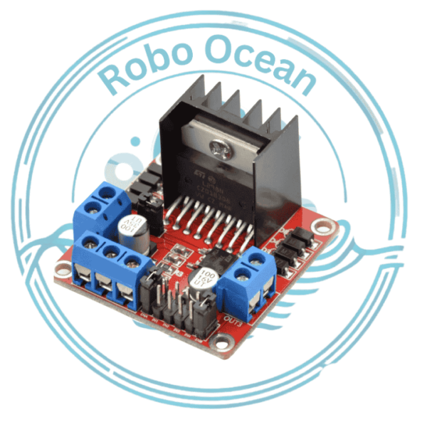 Roboocean L298N 2A Motor Driver Module