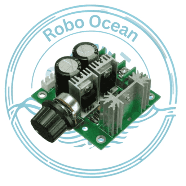 Roboocean dc 12V-40V 10A pwm motor speed controller voltage regulator