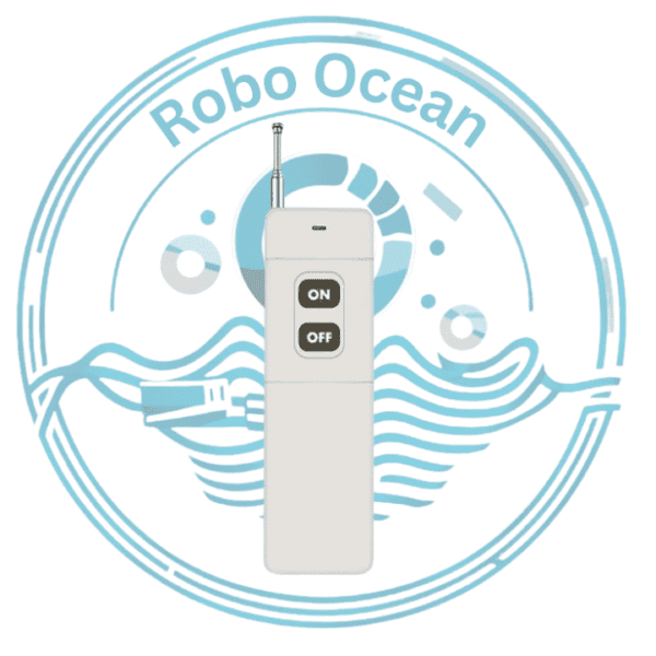 Roboocean 2 Channel 433Mhz 2 Button Rf Remote 2000 Meter Long Range Wireless Remote Control