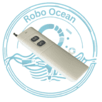 Roboocean 433Mhz 2 Button Rf Remote 2000 Meter range