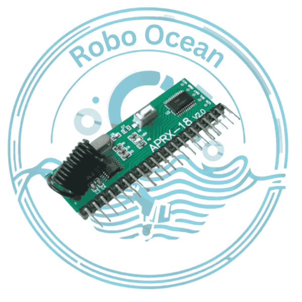 Roboocean 5V 433Mhz 18 Channel Wireless RF Signal Receiver Remote Control Switch