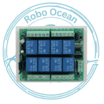 Roboocean 8 channel rf relay reciever 433mhz