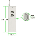 Roboocean long range 2 button rf remote